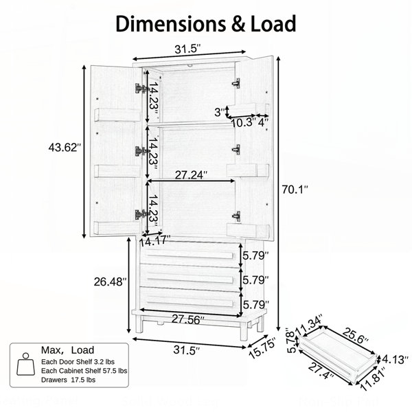 Dimensions du produit
