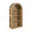 4-Tier Arched Storage Bookcase with Open Display Storage Shelf for Living Room,-1823357138