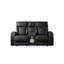 Causeuse inclinable Nostrand - noir-1270255308