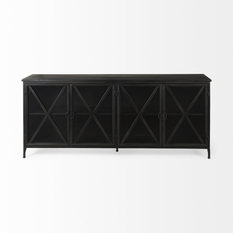 Tildon 79'' Sideboard, Black
