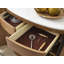 34.13 " L Solid Wood Bar Cabinet