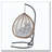 Hammock Chair Foldable Sturdy Frame Plush Cushion-891322474-891322473