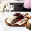 Ensemble de planches à fromage ovales en bois, plateau de service à fromage en bois d'acacia avec marbre blanc, plateau de service à couteaux à charcuterie