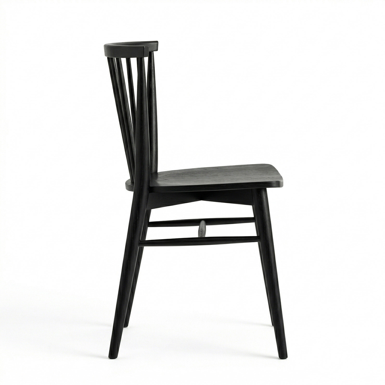 Arka Dining Chair, Black