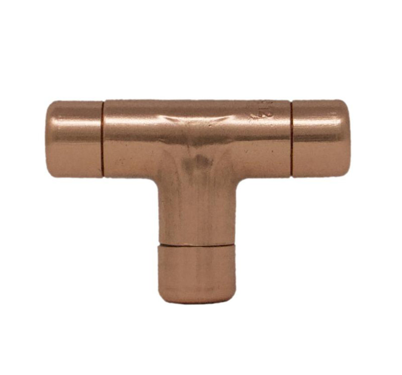 Tee Bar Knob, 3.4cm H x 5.2cm W x 1.2cm D