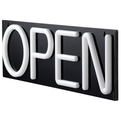 7'' Text & Numbers Themed Neon Sign