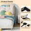 Lit plateforme Velvet