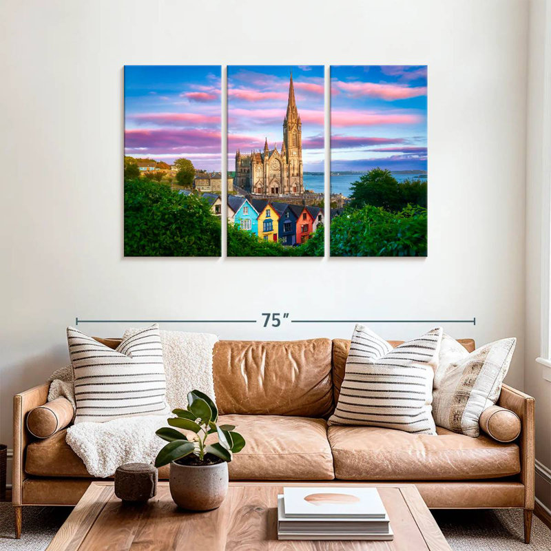 Adella Cobh Cathedral, 36" H x 57" W