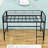 Alodi Twin Size Metal Loft Bed with Ladder