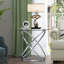 Table de bout avec plateau en verre Lakhraj-52101952-51981486