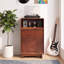 Solid Wood 34.05 " H Dowel Rack-1590855995