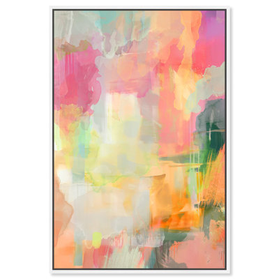 Art abstrait coloré sel et baies II par Art Remedy