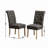 Solid Wood Tufted Parsons Dining Chair-114326715