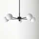 Andrea 5 Light Metal Dimmable Sputnik Chandelier