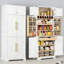 Garde-manger Farmhouse avec 8 tablettes de porte