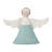 Angel Christmas Tree Topper in Blue