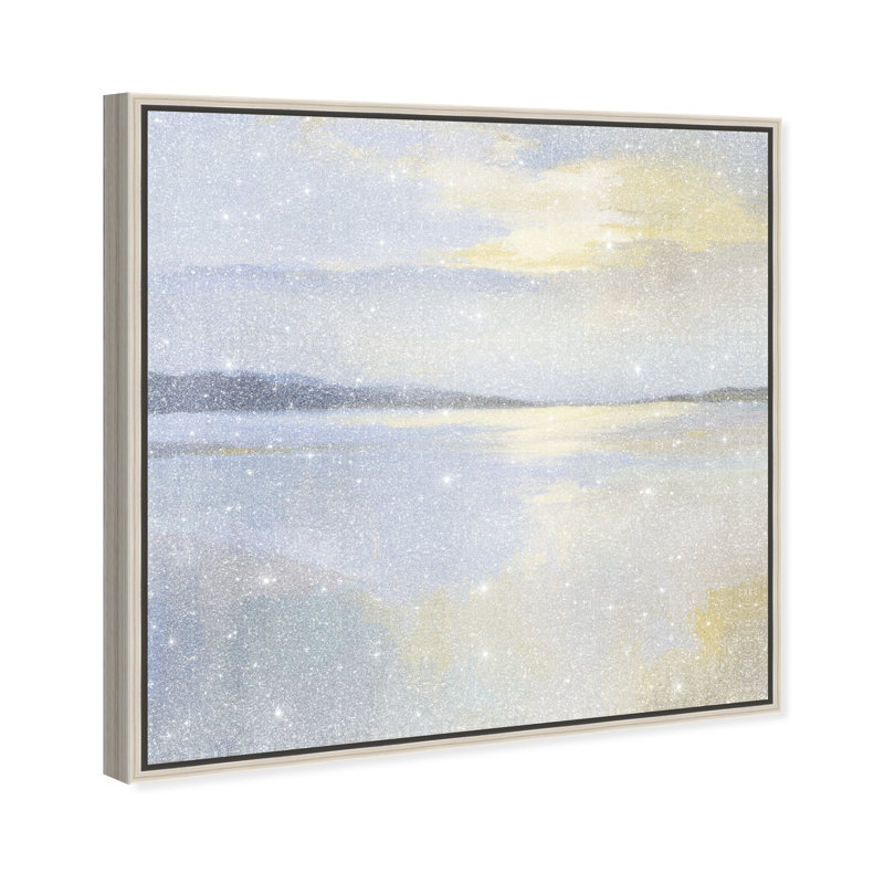 Sun After The Storm Print by Oliver Gal, 31"H x 31"W, Silver Floater Frame