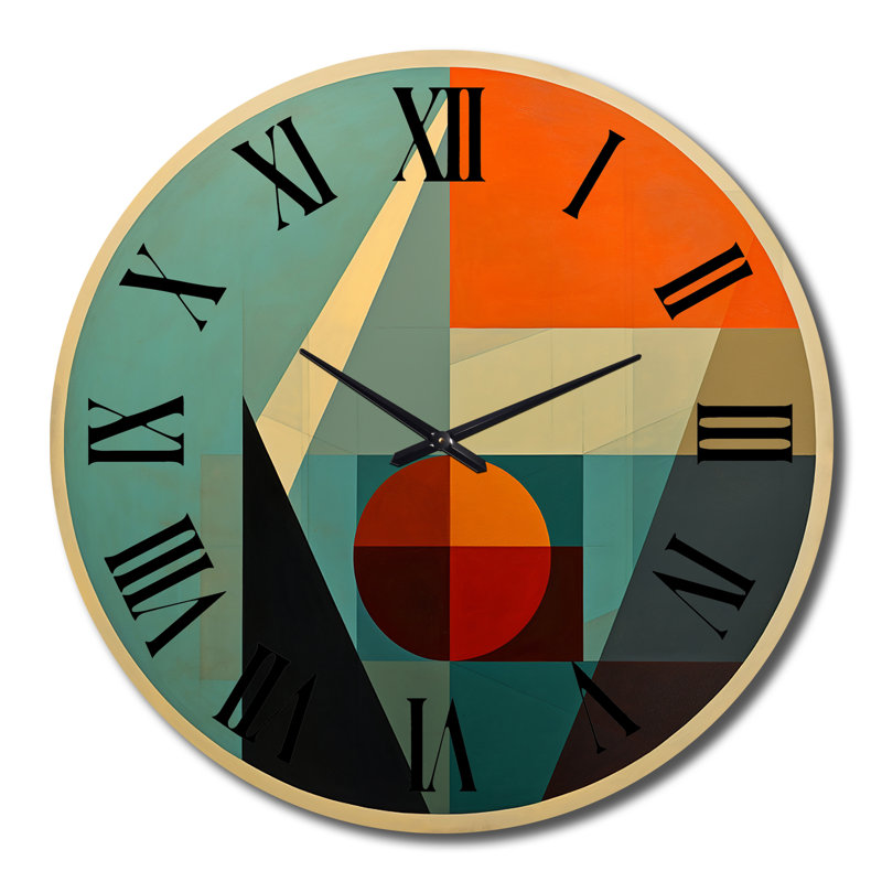 Horloge murale Odyssey Midcentury, Très grand