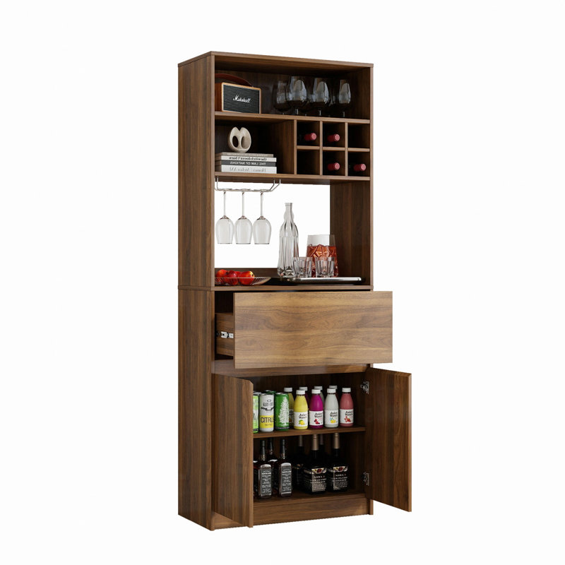 Armoire à vin de cuisine, armoire de rangement multifonctionnelle