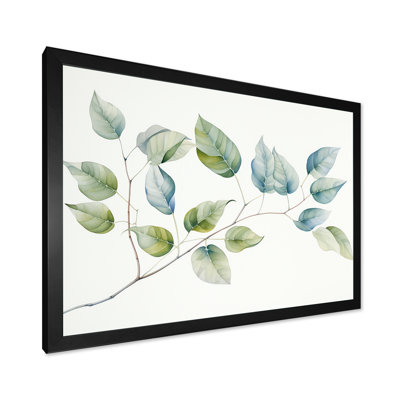 Feuilles vertes, charme minimaliste I