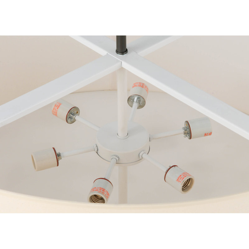 Luminaire suspendu en 36 po Cilindro Textrene