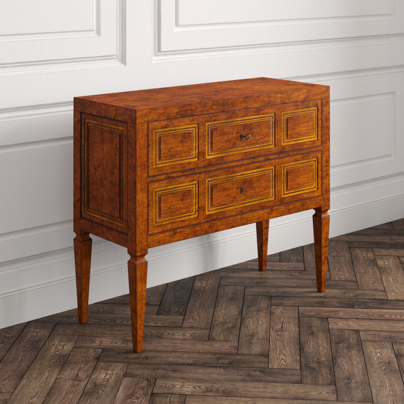 Milan Accent Chest, Oak