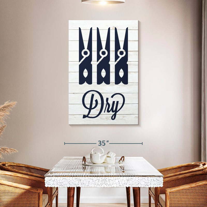 Laundry Dry I, 48" H x 32" W