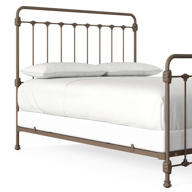 160 Picket Fence Bed | Complete Standard, California King, Bronze