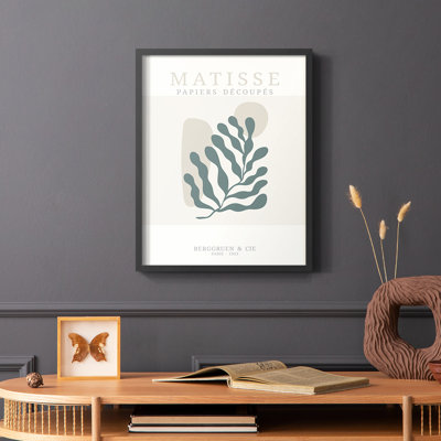 Matisse CD XXXVII, reproduction encadrée - bois massif