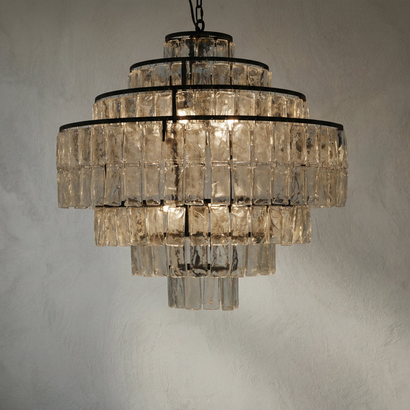 Satellite 8 - Light Tiered Chandelier