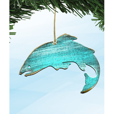 5'' Wood Holiday Shaped Ornament