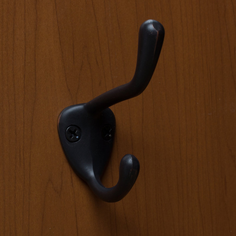 Metal Wall Hook, Oil Rubbed Bronze