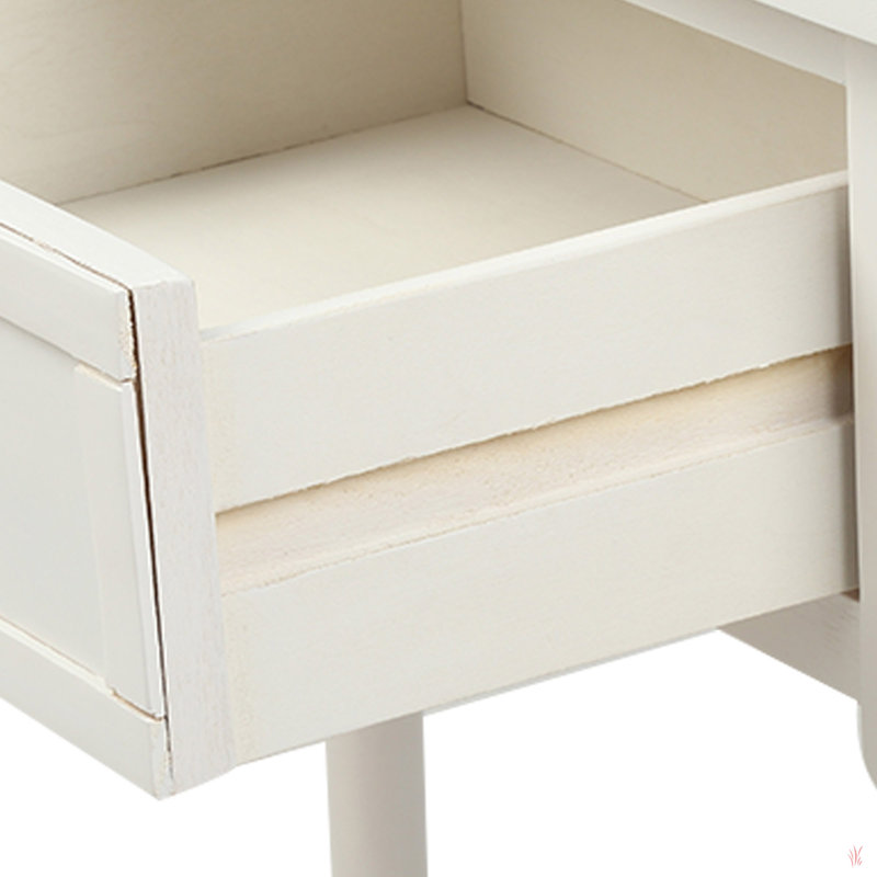 Nedlands 36'' Solid Wood Console Table, White