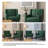 Jaqueze Upholstered Green Faux Leather Tufted Square Arm Accent chair-820513875
