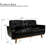 65" Polyester Upholstered Square Arm Loveseat-671078551