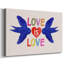 Love Loudly Collection A-Gallery Wrapped Canvas