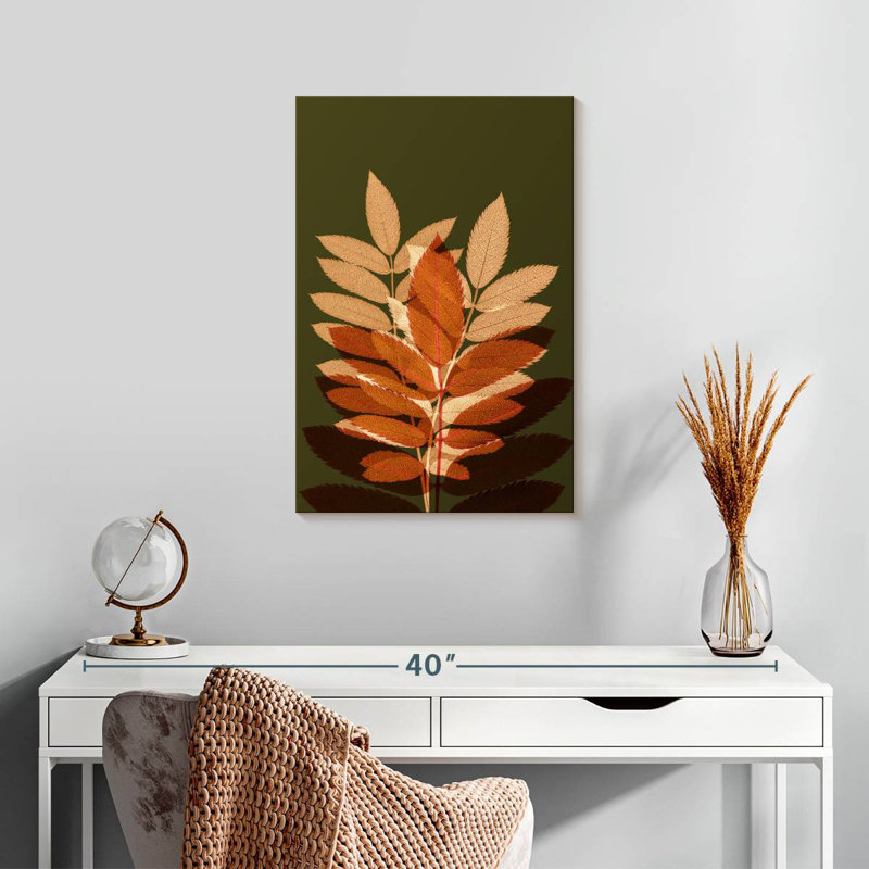 Harnek Fall Leaves II, 24" H x 16" W