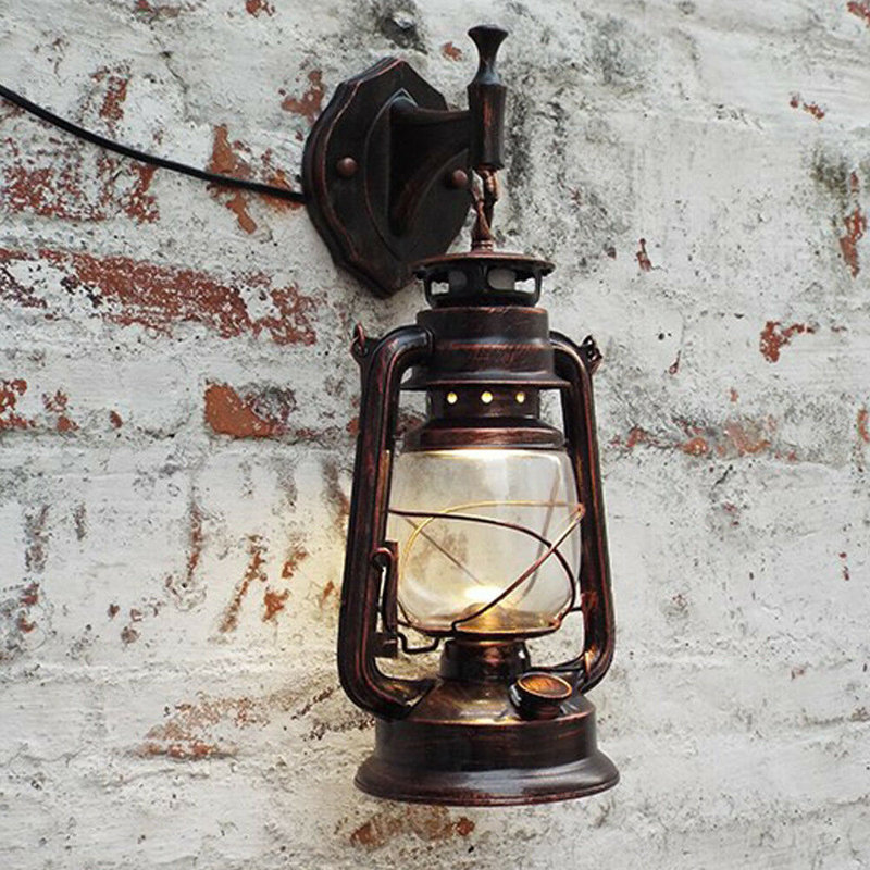 Thackerville Wall Sconce, Red bronze