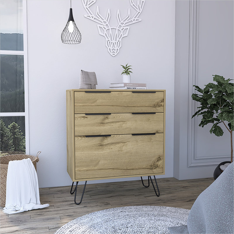 13.83'' W 3 - Drawer Dresser