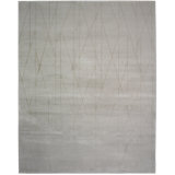 Sarila Geometric Area Rug in White