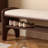 Solid Wood Shoe Bench, 2-Tier Wooden Entryway Bench, Modern Shoe Rack With Faux Leather Cushion For Hallway, Living Room (Walnut, 31.5''), Shoe Storage