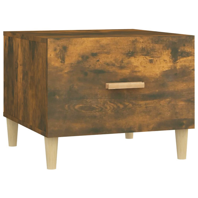 Laryiah Coffee Table with Storage, Light Brown