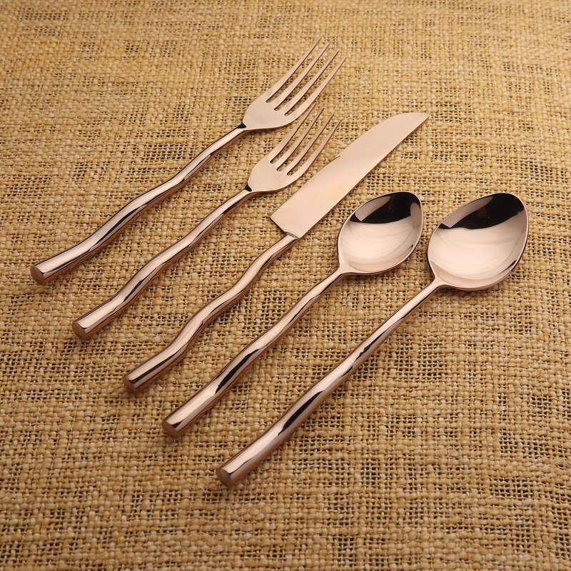 Ensemble de couverts 20 pièces Privett, service pour 4