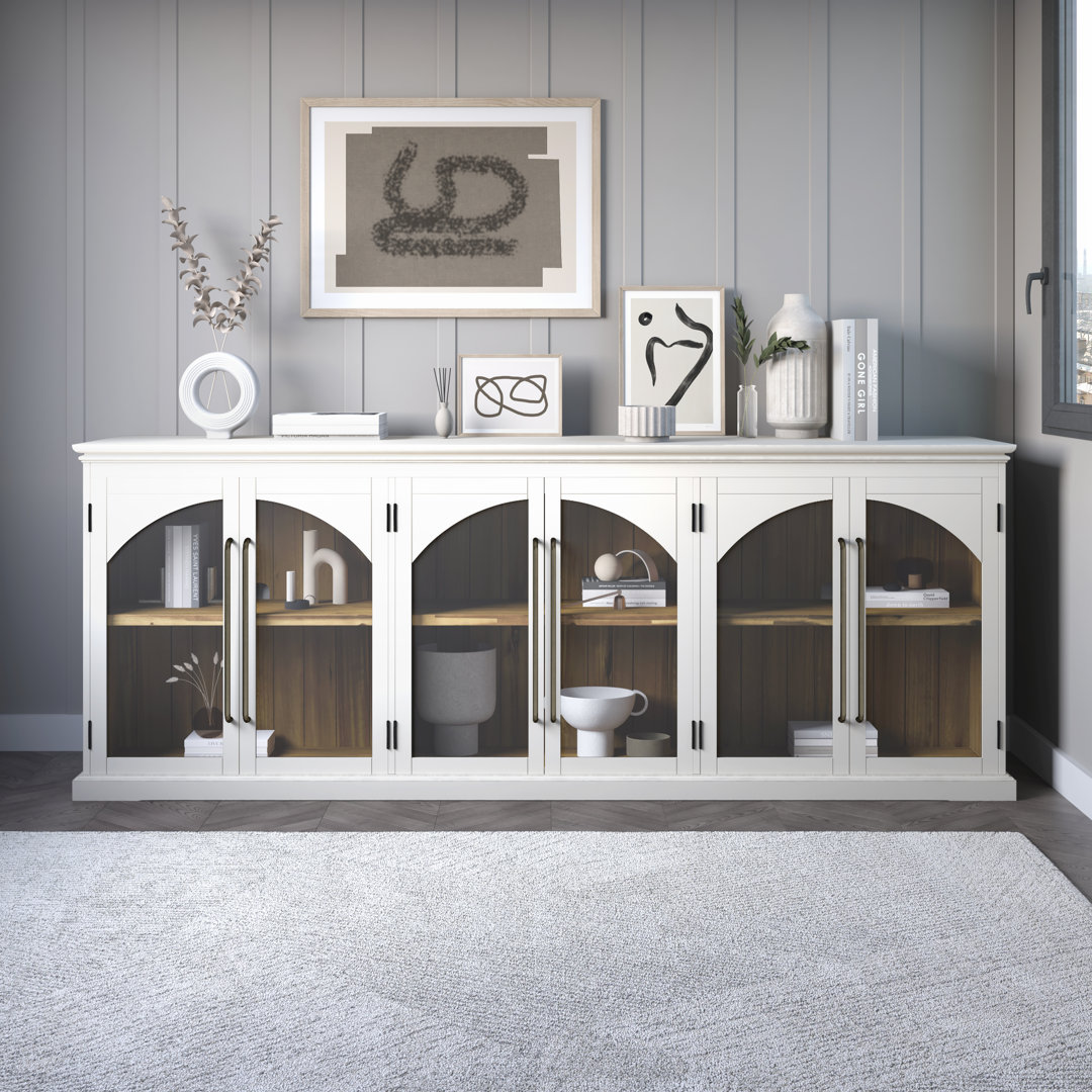 Sideboard Allera aus Massivholz 244 cm