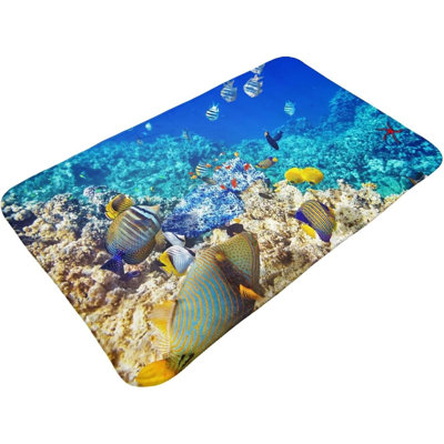 Tapis de sol en flanelle, 61 x 91 cm
