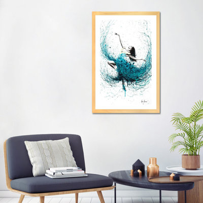" Teal Dancer " by Ashvin Harrison