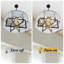 Lustre en cristal 23,6 pouces American Minimalist Living Room