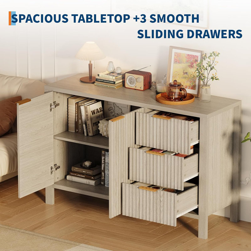 Buffet 46,5 ", Brun