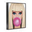 «Blonde Girl & Bubblegum Grey», estampe numérique par Nataly White-107873363-111733939