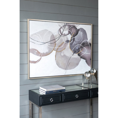 47,2 x 1,5 x 35,4, art moderne, peinture à la main, texture gris brun et pigment, pièce décorative de grande taille 47 po x 35,5 po, aquarelle fabriquée à la main